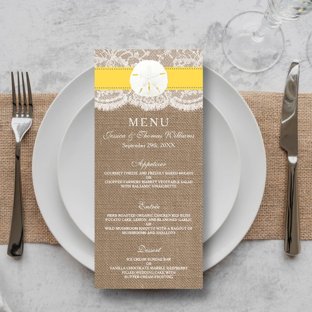 Menu de la collection de Mariages de dollars de sa (Créateur téléchargé)