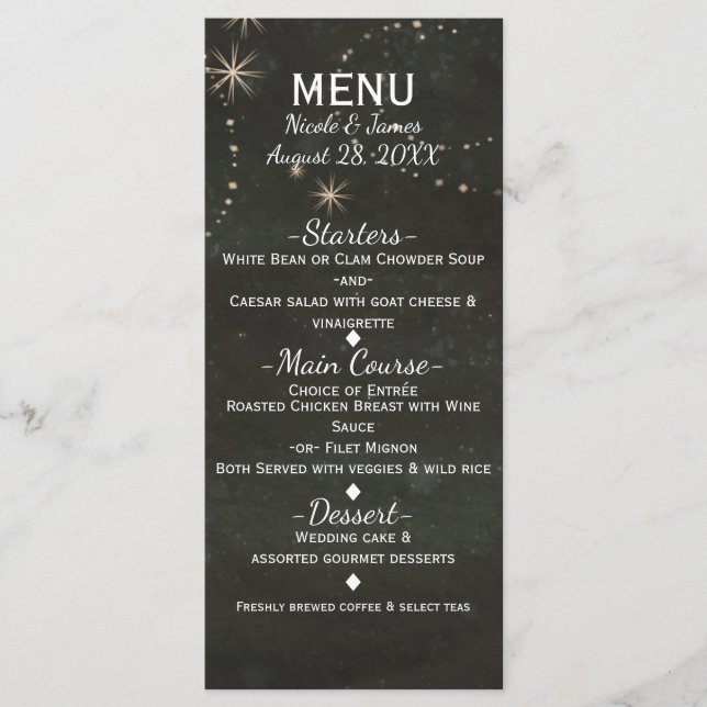 Menu de l'événement Black Celestial Dark Starry Sk (Devant)