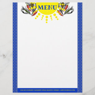 Menu de maïs au piment au piment du sud-ouest mexi