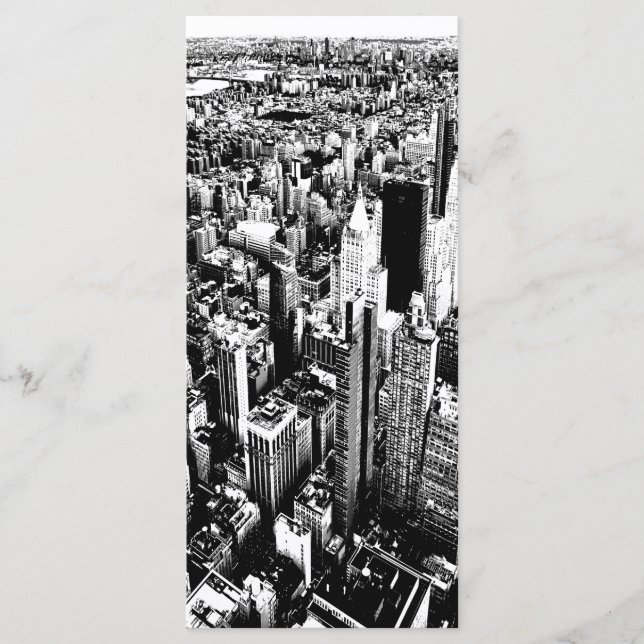 Menu De Manhattan au ciel (Devant)