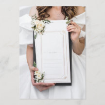 menu de mariage