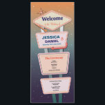 Menu de mariage à Las Vegas Cérémonie Casino<br><div class="desc">Détails du menu de mariage à Las Vegas Programme de mariage,  parfait pour correspondre à la collection dans la boutique Wow Wow Meow ! Impression au verso incluse.</div>