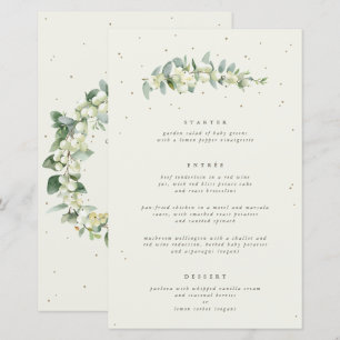 Menu de mariage en 3 plats à la Crème et au Sympho