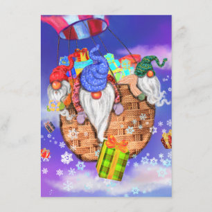 Menu de Noël Gnomes, Balloon donne des cadeaux