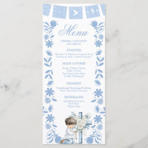 Menu de Première Communion à genoux