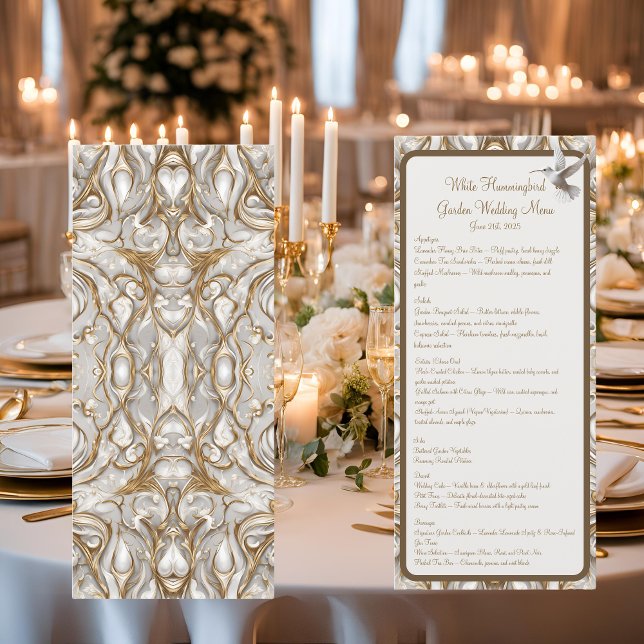 Menu de réception Elegance Pearl Coast (Créateur téléchargé)