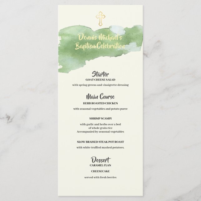 Menu Dennis (Devant)