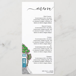 Menu Destination mariage Grèce île grecque