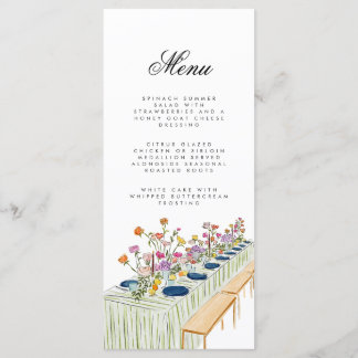 Menu Dîner | Poppy + Patrick