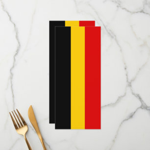 Menu Drapeau de Belgique