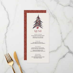 Menu du dîner de Noël