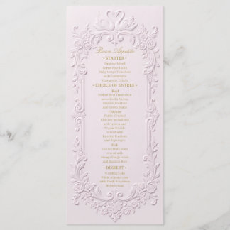 Menu Effet de presse à bras baroque faux