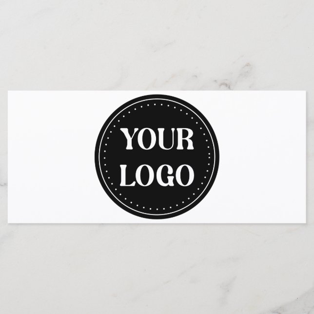 Menu élégant, moderne, raffiné et modifiable. (Devant)