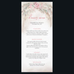 Menu Elégante aquarelle poussiéreuse rose pampas sauge<br><div class="desc">Imaginez ceci : un menu vert sauge de pampas rose à l'aquarelle délicieusement élégante pour une célébration mariage qui saisit l'essence de la romance et de la sophistication sans effort. Chaque délicate touche de couleur évoque une aventure rêveuse à travers des prés brumeux et des jardins tranquilles, donnant le ton...</div>