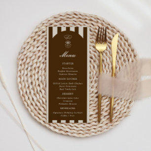 Menu Elle a un peu vieilli Coffee Martini Anniversaire