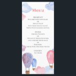 Menu enfant ballon à air menu enfant anniversaire<br><div class="desc">Contactez-moi,  s'il vous plaît,  si vous avez besoin d'autres articles.</div>