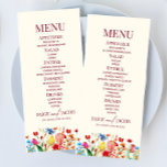 Menu Fleur fleur sauvage Fleur Flore Jardin Mariage Nou<br><div class="desc">Il s'agit d'un menu Fleur sauvage Fleur Fleur Fleur Floral Garden Wedding.</div>