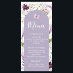 Menu fleur sauvage Wild ONE Butterfly Garden Party<br><div class="desc">Fleur sauvage Wild ONE Butterfly Garden Party Menu Le libellé de la carte peut être modifié en toute occasion</div>