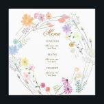menu fleurs sauvages aquarelle<br><div class="desc">menu rond</div>