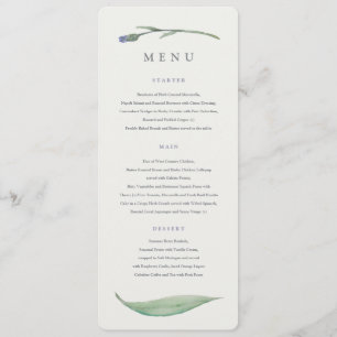 MENU FLORAL FORMEL