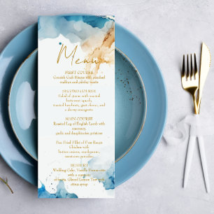 Menu Gala Marbre AZURE Rêves