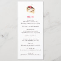 Gâteau ou tarte à l'aquarelle. Dessert simple de b