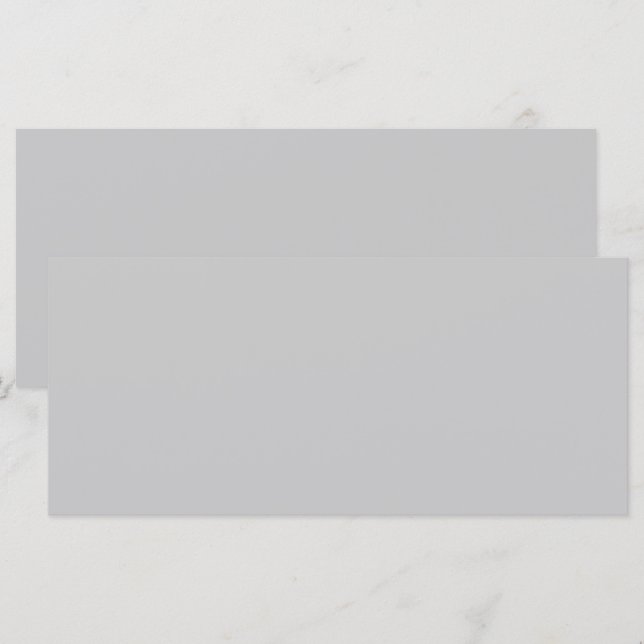 Menu Gris Géométrique Pâle et Doux (Devant / Derrière)