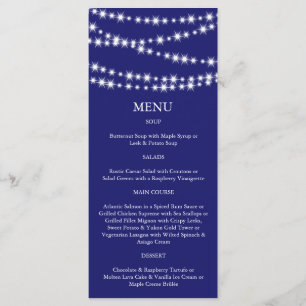 Menu Indigo Twinkle Lights