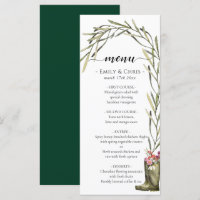 Jardin secret | Gold Confetti Élégant floral