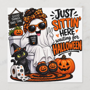 Menu Je suis juste assis ici à attendre Halloween !