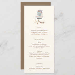 Menu Jules de thé JULIET