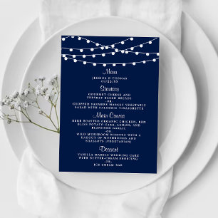 Menu La Collection de Mariage Guirlande Lumineuse sur F