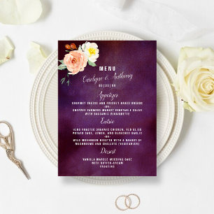 Menu La Collection Mariage Romance In Bloom