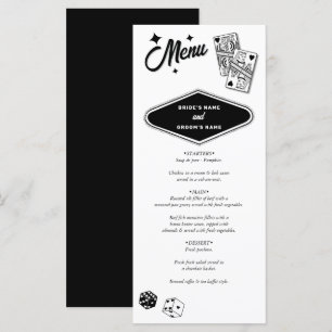 Menu Las Vegas Casino Destination Mariage Noir