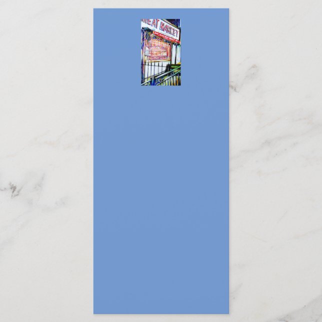 Menu Le jardin de la sagesse de l'East Village (Devant)