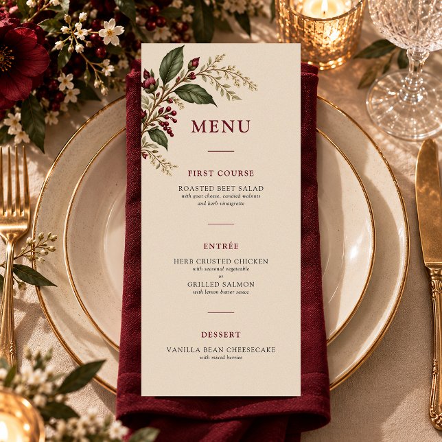 Menu Le Jardin de Vigne (Créateur téléchargé)