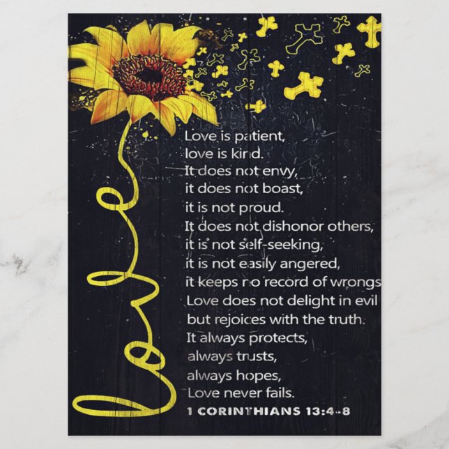 Menu Lettre À Mon Mari, Nouveau Cadeau À Domicile (Devant)