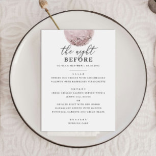 Menu Lune céleste   Soirée de répétition