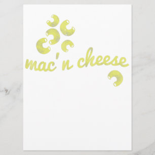 Menu Mac Cheese - Fun Chef Humour
