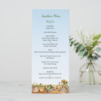 Menu Marché des fermiers, Fresh off the Market Fête des