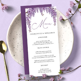 Menu Mariage au Jardin Floral de la Branche Arquée de W