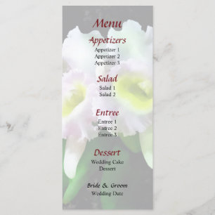 Menu Mariage BLC Mary Ellen Underwood Krull-Smith