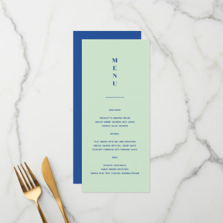 Menu Mariage Daisy