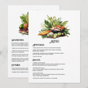 Menu Mariage de destination en République dominicaine à