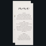 Menu mariage de la grange de cerf et de fleurs blanches<br><div class="desc">Menu Rustique blanc floral et mariage de cerf à baldaquin. Gamme de mariages rustiques moderne avec aquarelle feuillage,  motifs floraux et cerfs. Partie d'une collection</div>