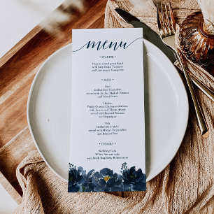 Menu Mariage de la Marine royale - Menus Mariages