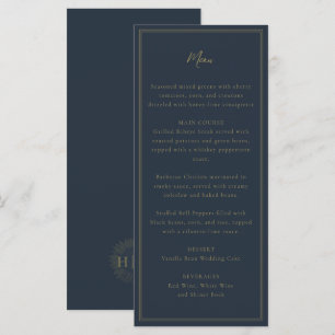 menu mariage de tournesol nayv