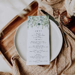 Menu Mariage de verdure<br><div class="desc">Il s'agit d'un menu simple et élégant à l'eucalyptus mariage avec des éléments de verdure aquarelle et une police moderne. Modifiez tous les termes et toutes les couleurs* sur ce modèle de programme de mariage. * la couleur de l'aquarelle verte ne sont pas modifiables // Pour les articles correspondants, visitez...</div>