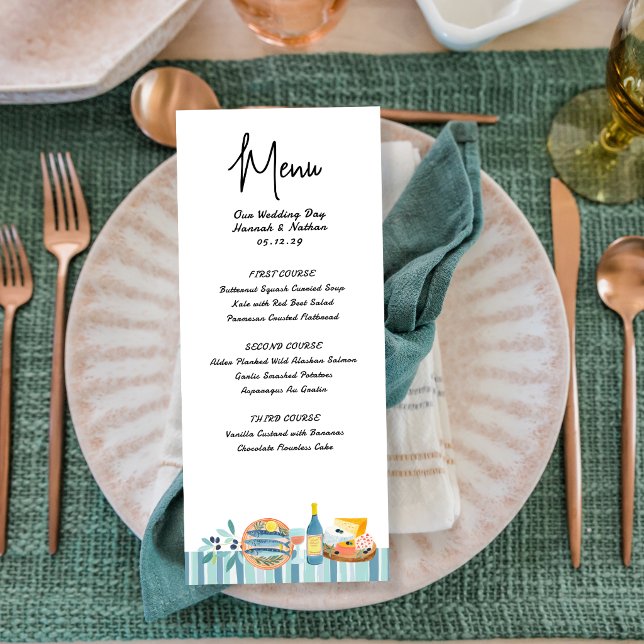 Menu Mariage en Italie (Créateur téléchargé)