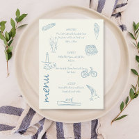 Menu mariage Été Nouvelle-Angleterre